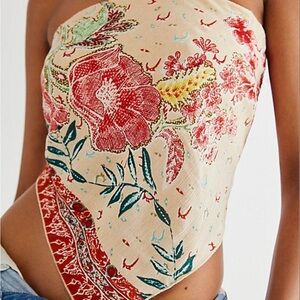 Free People Scarf Top